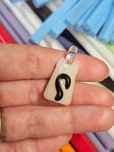 Load image into Gallery viewer, Glow in the dark Ghost Kitty pendant
