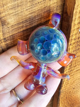 Load image into Gallery viewer, Amber Purple Stash pendant
