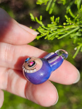 Load image into Gallery viewer, Purple Labubu pendant
