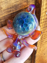 Load image into Gallery viewer, Amber Purple Stash pendant
