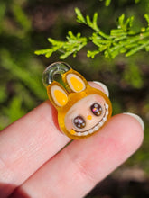 Load image into Gallery viewer, Yellow Labubu pendant
