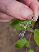 Load image into Gallery viewer, Cross pendant with gold heart

