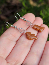 Load image into Gallery viewer, Dino nugget earrings
