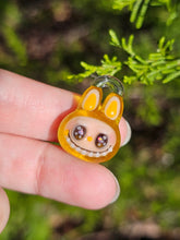 Load image into Gallery viewer, Yellow Labubu pendant
