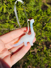 Load image into Gallery viewer, Dinosaur ornament (pendant sized)
