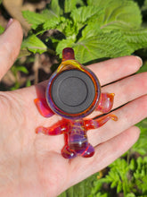 Load image into Gallery viewer, Amber Purple Stash pendant
