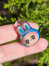 Load image into Gallery viewer, Blue Labubu pendant
