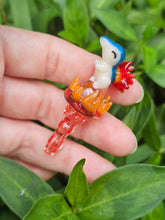 Load image into Gallery viewer, Cyndaquil puffco joystick (regular - uv)

