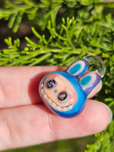 Load image into Gallery viewer, Blue Labubu pendant
