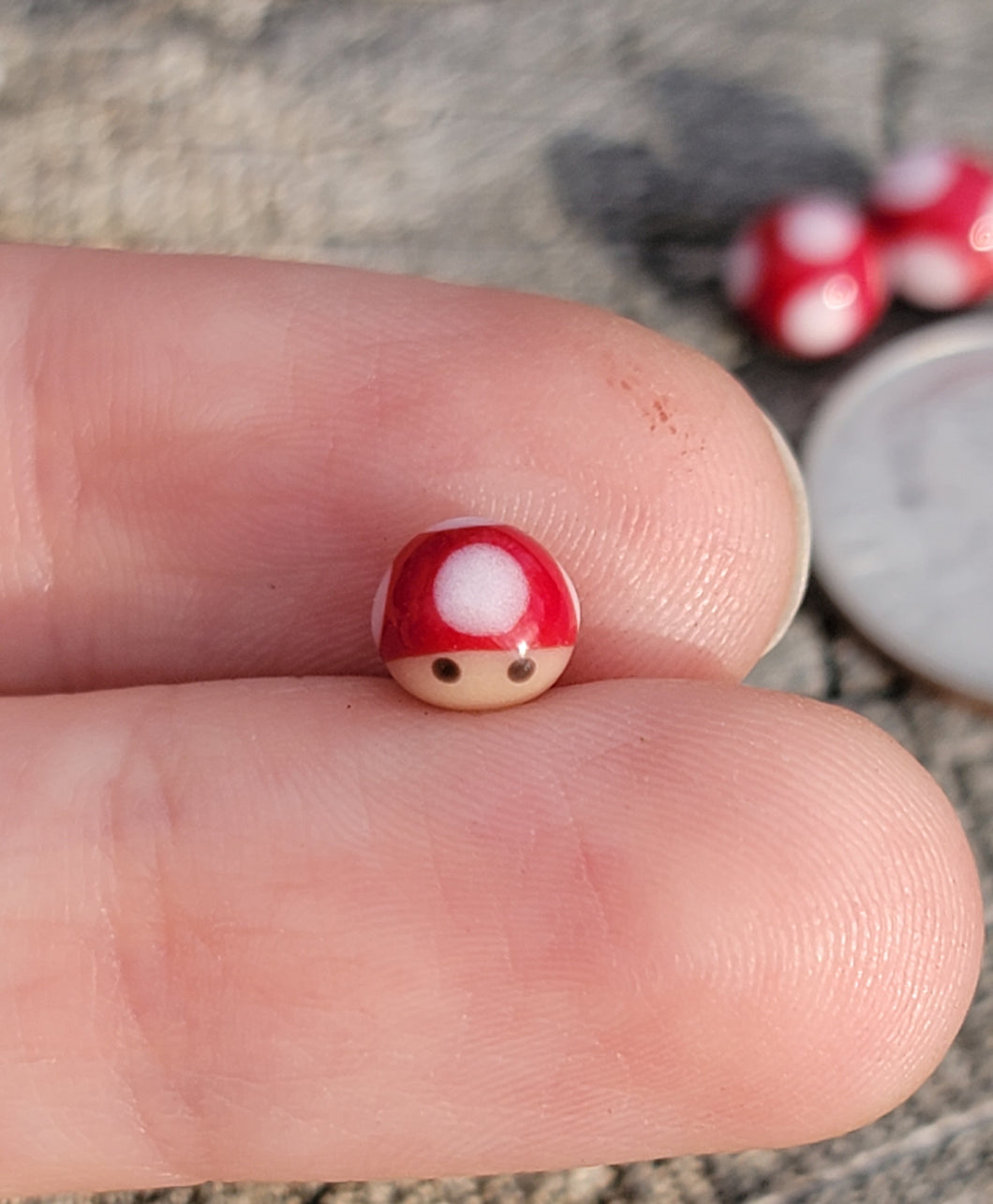 Extra Tiny Red Mushroom